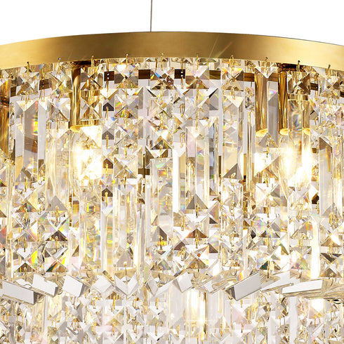 Zula Round Pendant Chandelier 8 Light